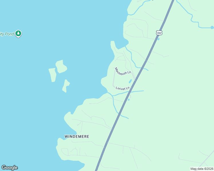 map of restaurants, bars, coffee shops, grocery stores, and more near 68 Locust Lane in Unity