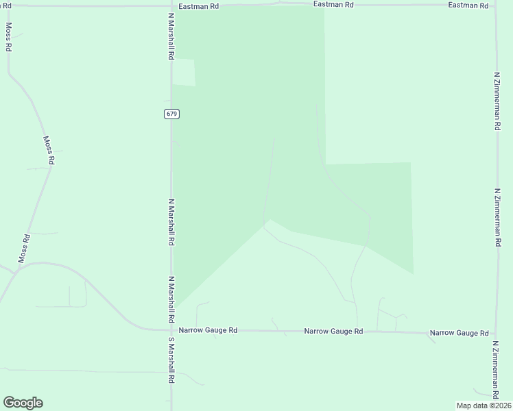 map of restaurants, bars, coffee shops, grocery stores, and more near 701-791 North Marshall Road in Beulah