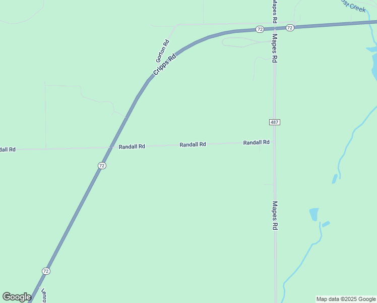 map of restaurants, bars, coffee shops, grocery stores, and more near 2637-2651 Randall Road in Oscoda County