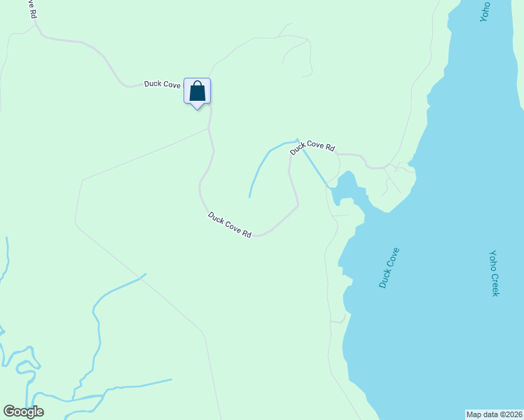 map of restaurants, bars, coffee shops, grocery stores, and more near 408 Duck Cove Road in Roque Bluffs