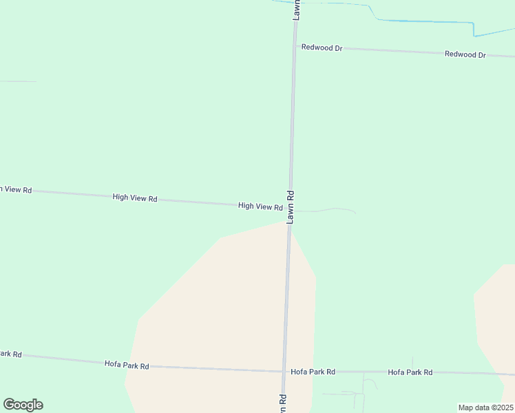 map of restaurants, bars, coffee shops, grocery stores, and more near W2510 High View Road in Pulaski