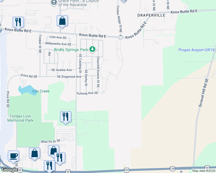 map of restaurants, bars, coffee shops, grocery stores, and more near 565 Withers Court Southeast in Albany