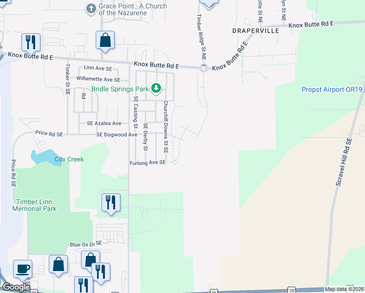 map of restaurants, bars, coffee shops, grocery stores, and more near 545 Withers Court Southeast in Albany