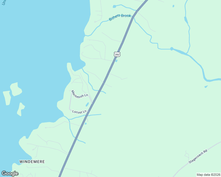 map of restaurants, bars, coffee shops, grocery stores, and more near 280 Bangor Road in Unity