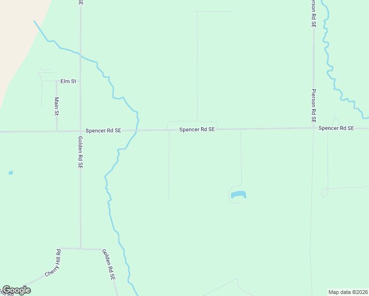 map of restaurants, bars, coffee shops, grocery stores, and more near 3436 Spencer Road Southeast in Kalkaska