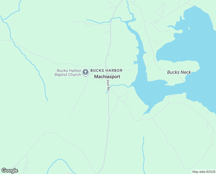 map of restaurants, bars, coffee shops, grocery stores, and more near 1324 Port Road in Machiasport