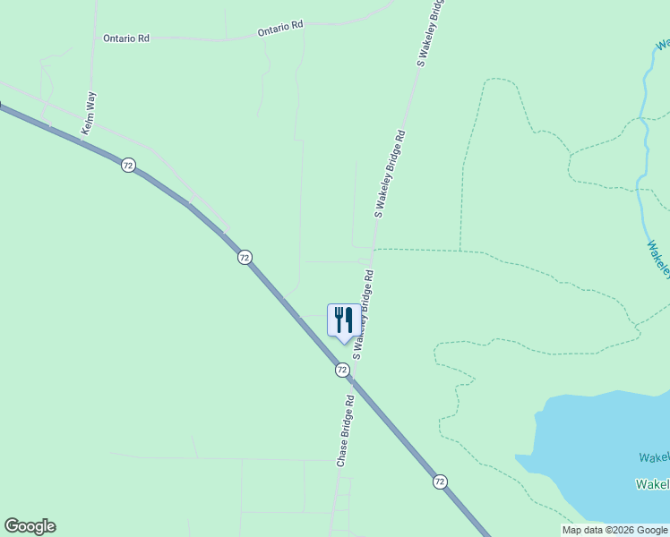 map of restaurants, bars, coffee shops, grocery stores, and more near 2701-2999 Chatham Trail in Grayling