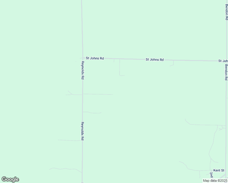 map of restaurants, bars, coffee shops, grocery stores, and more near 19026-19204 Woodward Lane in Interlochen
