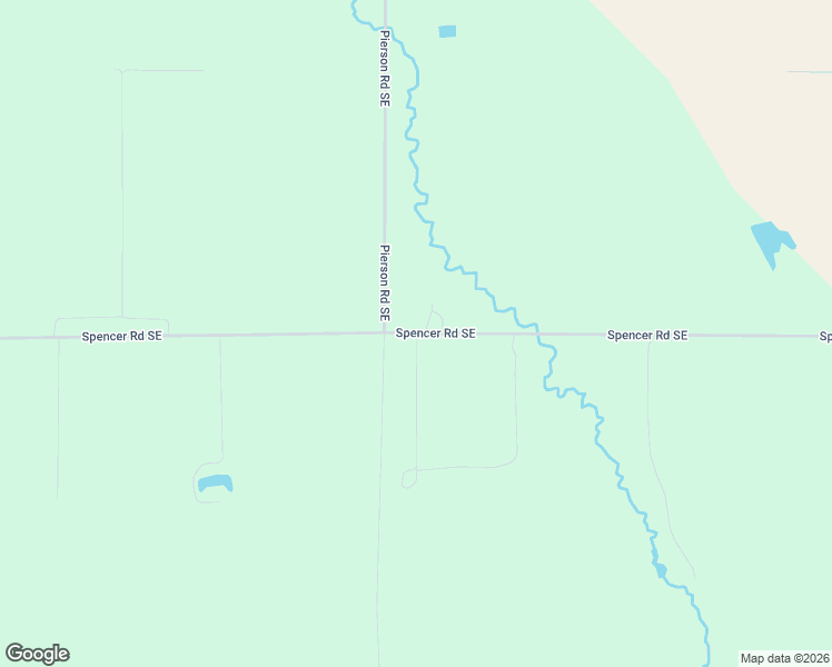 map of restaurants, bars, coffee shops, grocery stores, and more near 4259 Spencer Road Southeast in Kalkaska