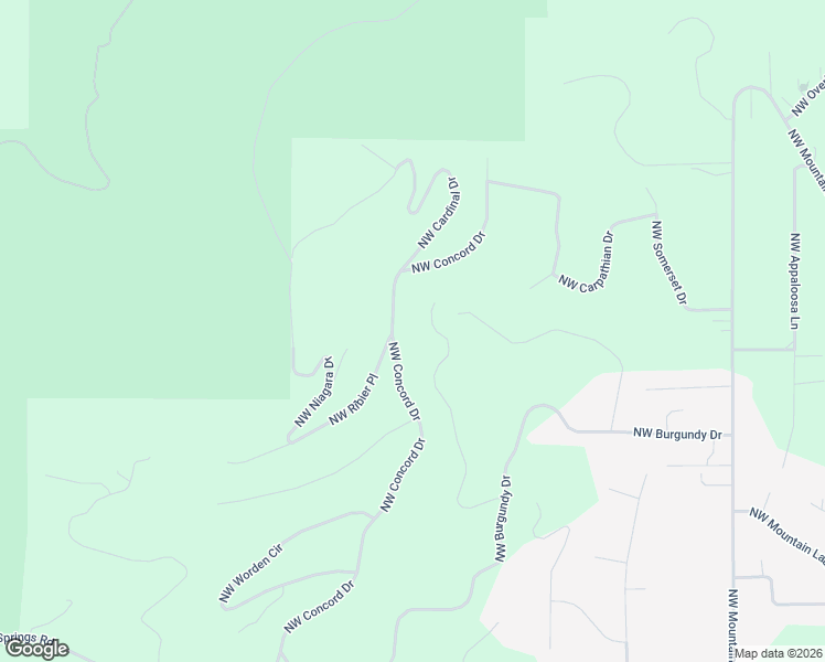 map of restaurants, bars, coffee shops, grocery stores, and more near 6715 Northwest Concord Drive in Corvallis