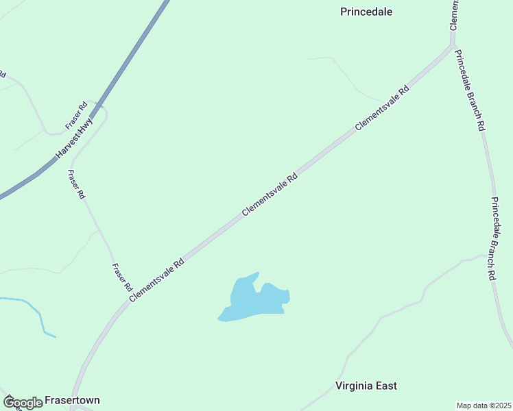 map of restaurants, bars, coffee shops, grocery stores, and more near 4276 Clementsvale Road in Princedale