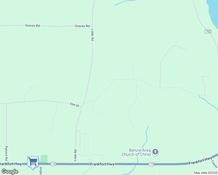 map of restaurants, bars, coffee shops, grocery stores, and more near 1305 Glory Road in Frankfort