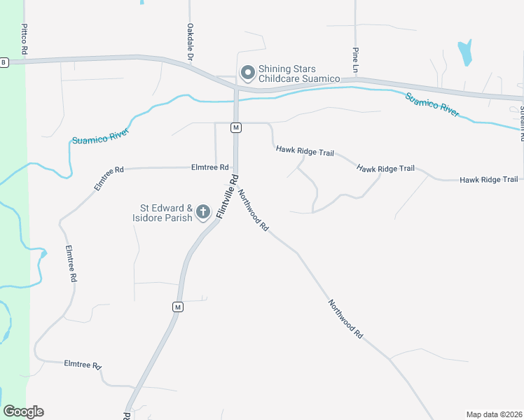 map of restaurants, bars, coffee shops, grocery stores, and more near 3290 Gray Hawk Trail in Suamico
