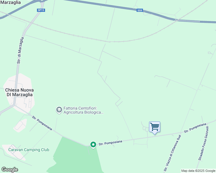 map of restaurants, bars, coffee shops, grocery stores, and more near 34 Stradello Giarola in Modena