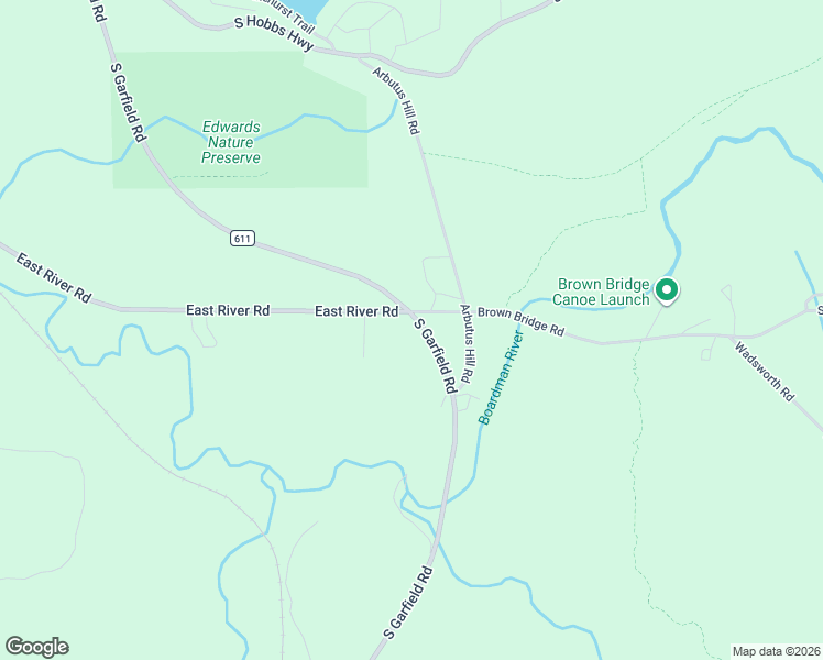 map of restaurants, bars, coffee shops, grocery stores, and more near 3030 Arbutus Hill Road in Traverse City