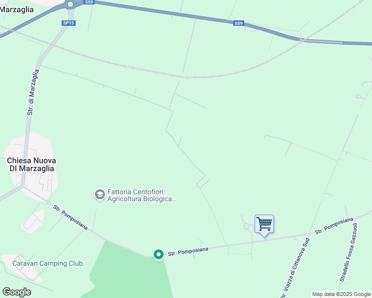 map of restaurants, bars, coffee shops, grocery stores, and more near 34 Stradello Giarola in Modena
