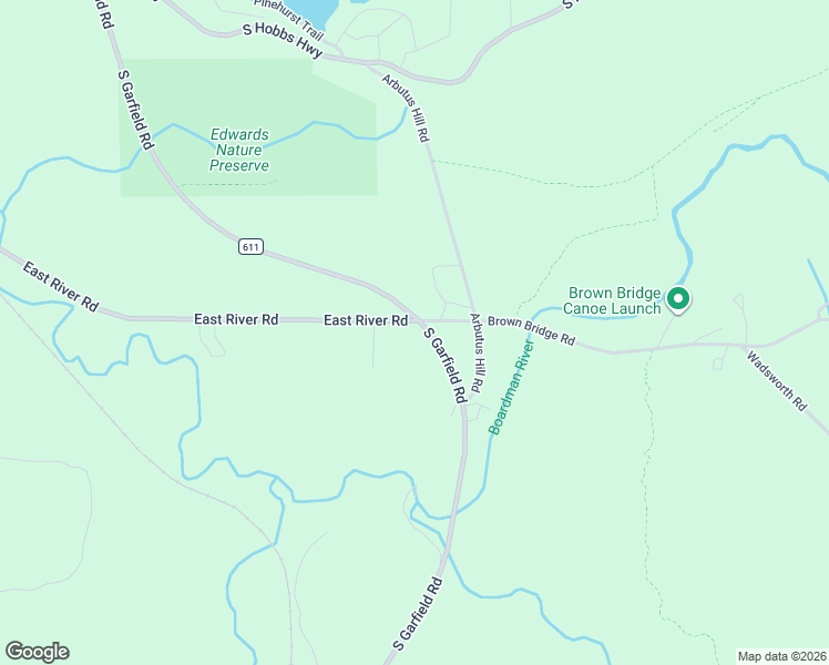 map of restaurants, bars, coffee shops, grocery stores, and more near 3030 Arbutus Hill Road in Traverse City