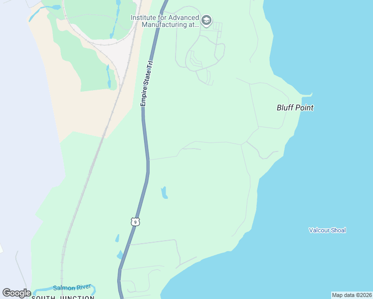 map of restaurants, bars, coffee shops, grocery stores, and more near 103-171 Bluff Point Drive in Plattsburgh