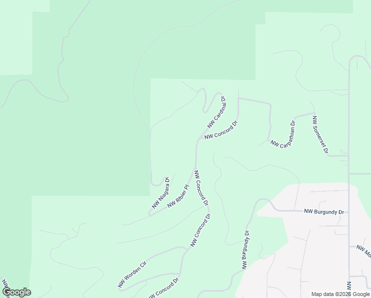 map of restaurants, bars, coffee shops, grocery stores, and more near 6707 Northwest Niagara Place in Corvallis