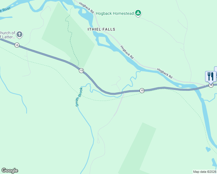 map of restaurants, bars, coffee shops, grocery stores, and more near 115 Sweetser Road in Lamoille County