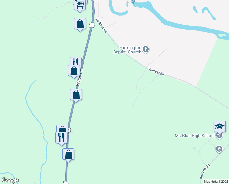 map of restaurants, bars, coffee shops, grocery stores, and more near in Farmington
