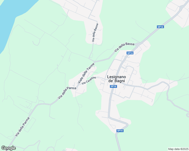 map of restaurants, bars, coffee shops, grocery stores, and more near 16 Via Carattino in Lesignano de' Bagni