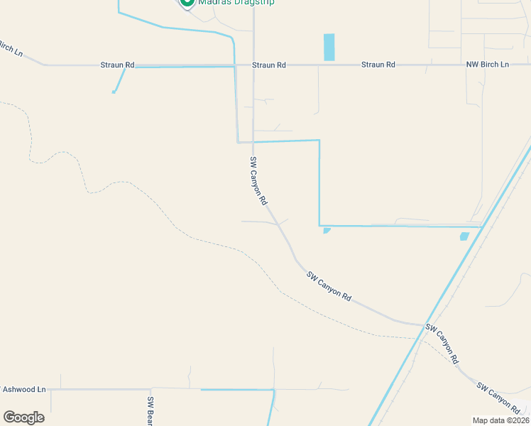 map of restaurants, bars, coffee shops, grocery stores, and more near 3 Southwest Canyon Road in Madras