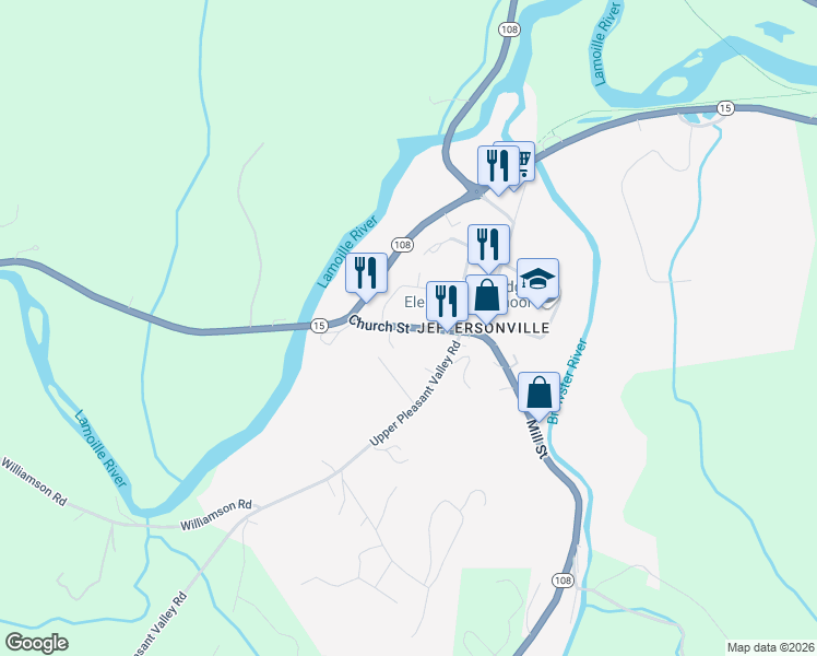 map of restaurants, bars, coffee shops, grocery stores, and more near Church Street in Cambridge