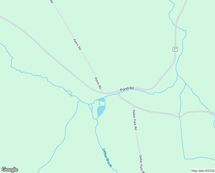 map of restaurants, bars, coffee shops, grocery stores, and more near 18 Ayers Road in Malone