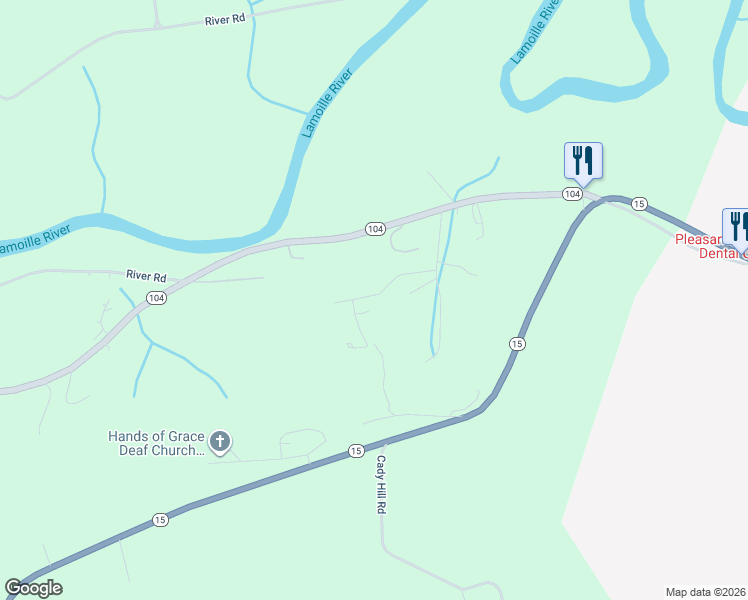 map of restaurants, bars, coffee shops, grocery stores, and more near 160 Highland Estates Drive in Cambridge