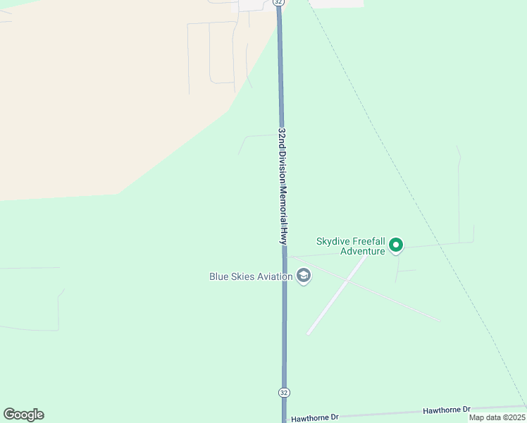 map of restaurants, bars, coffee shops, grocery stores, and more near 3987 Wisconsin 32 in Pulaski
