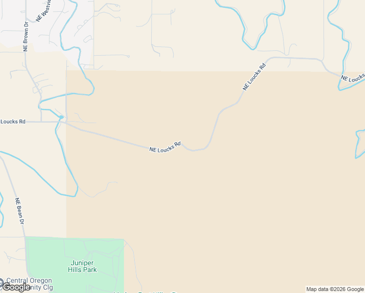 map of restaurants, bars, coffee shops, grocery stores, and more near Northeast Loucks Road in Madras