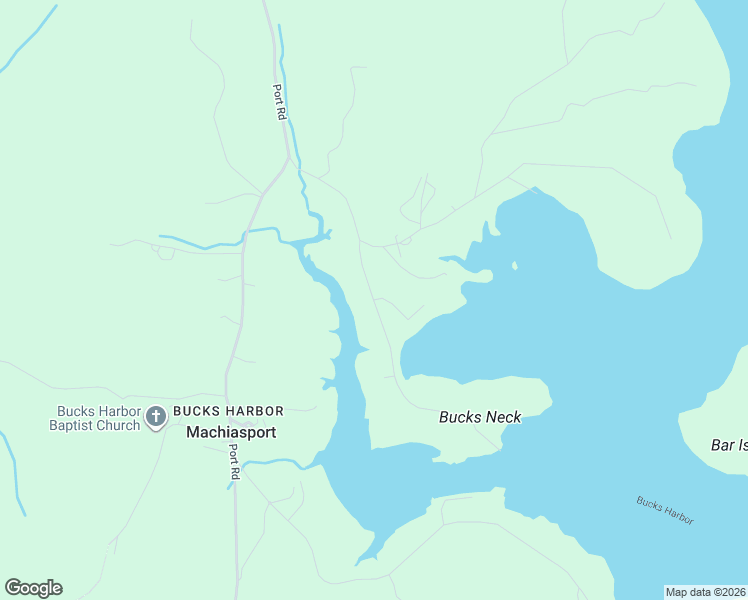 map of restaurants, bars, coffee shops, grocery stores, and more near 86 Smalls Point Road in Machiasport