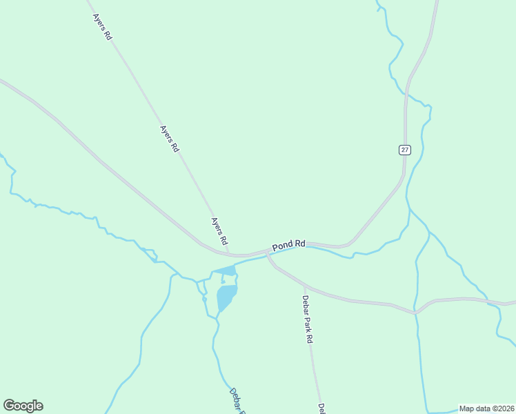 map of restaurants, bars, coffee shops, grocery stores, and more near 18 Ayers Road in Malone