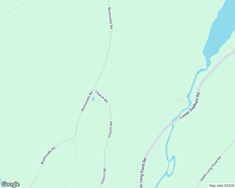 map of restaurants, bars, coffee shops, grocery stores, and more near 243 Church Road in Bucksport