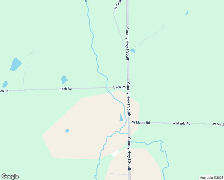 map of restaurants, bars, coffee shops, grocery stores, and more near 9169 Birch Road in Rosholt