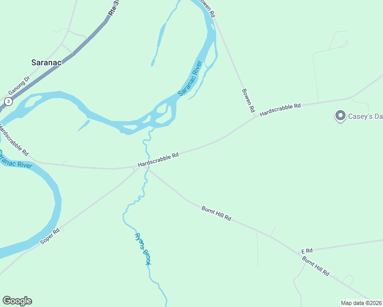 map of restaurants, bars, coffee shops, grocery stores, and more near 1547 Hardscrabble Road in Cadyville