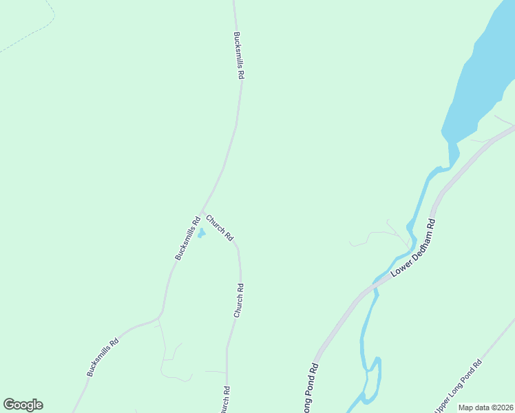 map of restaurants, bars, coffee shops, grocery stores, and more near 243 Church Road in Bucksport