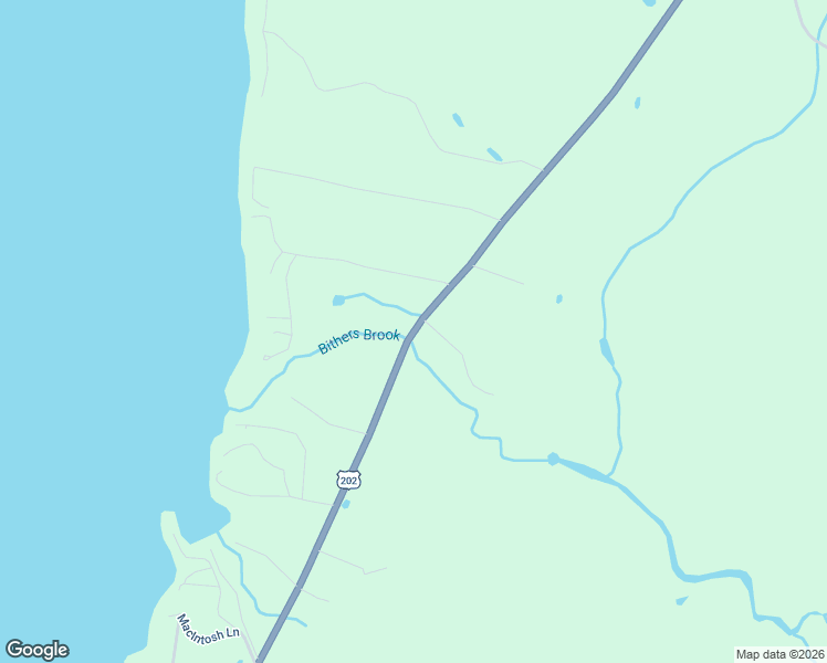 map of restaurants, bars, coffee shops, grocery stores, and more near 280 Bangor Road in Unity