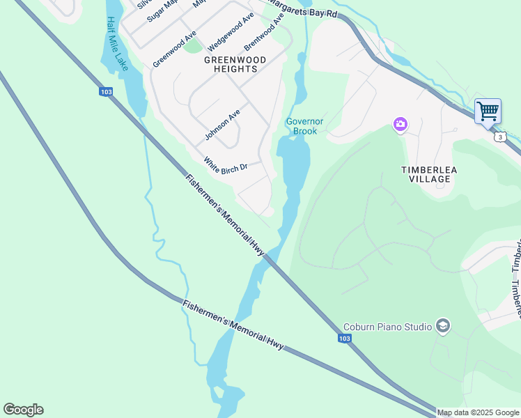 map of restaurants, bars, coffee shops, grocery stores, and more near 71 Sprucewood Avenue in Timberlea