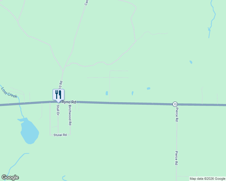 map of restaurants, bars, coffee shops, grocery stores, and more near Cedar Lane in Big Creek Township