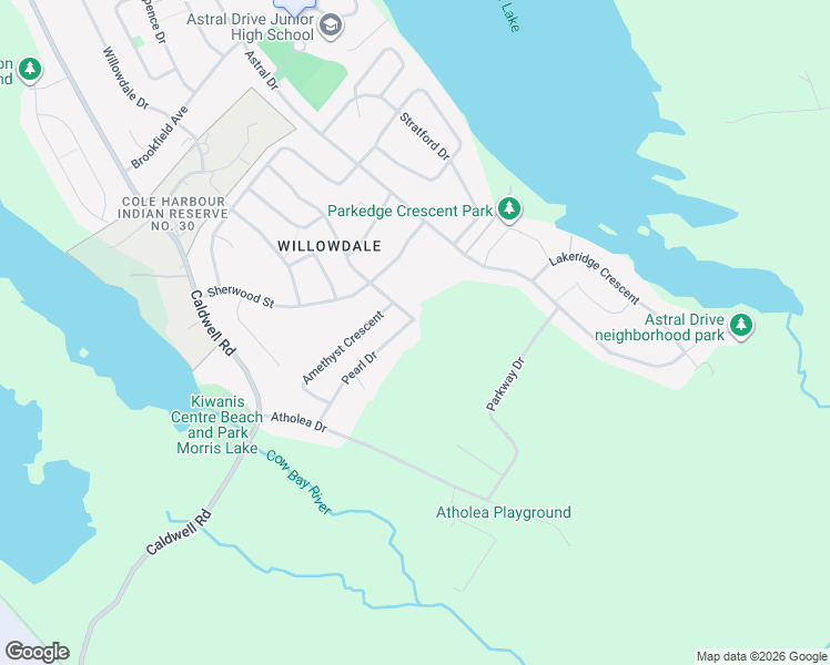 map of restaurants, bars, coffee shops, grocery stores, and more near 81 Pearl Drive in Dartmouth