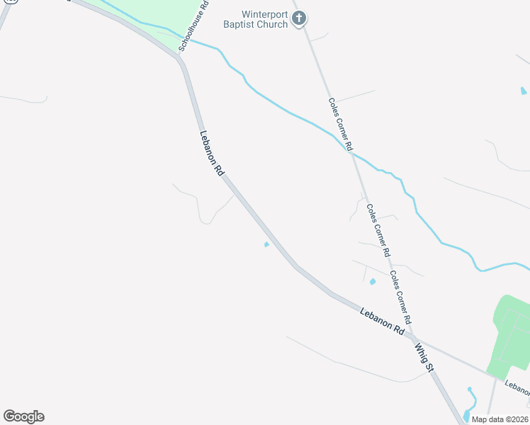 map of restaurants, bars, coffee shops, grocery stores, and more near 321 Lebanon Road in Winterport