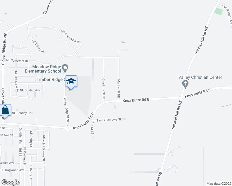 map of restaurants, bars, coffee shops, grocery stores, and more near 150 Marilyn Street Northeast in Albany