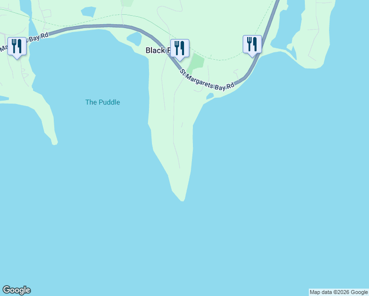 map of restaurants, bars, coffee shops, grocery stores, and more near 50 Lennox Road in Black Point