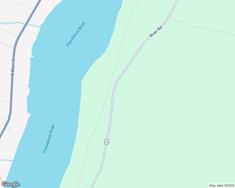 map of restaurants, bars, coffee shops, grocery stores, and more near 1113 River Road in Bucksport