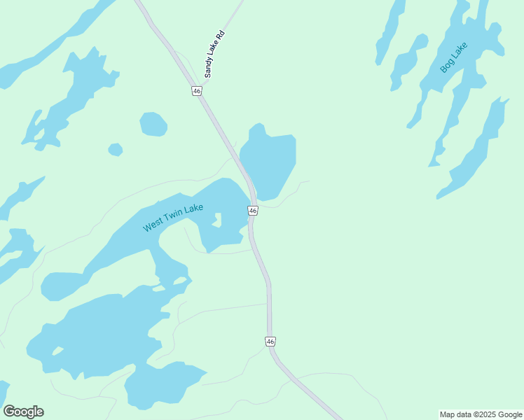 map of restaurants, bars, coffee shops, grocery stores, and more near 5589 County Road 46 in Havelock