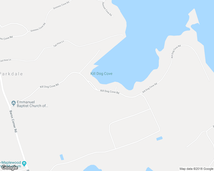 map of restaurants, bars, coffee shops, grocery stores, and more near 259 Kill Dog Cove Road in Barss Corner