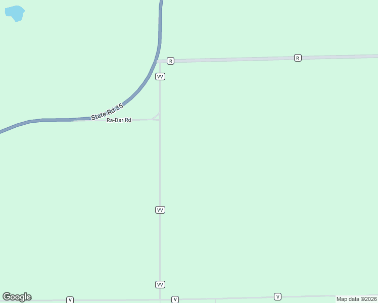 map of restaurants, bars, coffee shops, grocery stores, and more near N6648 County Road VV in Durand