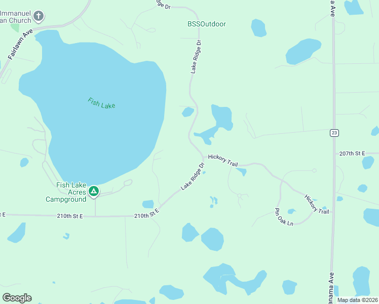 map of restaurants, bars, coffee shops, grocery stores, and more near 20720 Lake Ridge Drive in Prior Lake